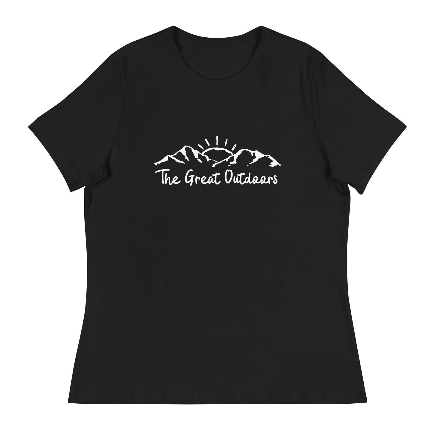 The Great Outdoors Sunshine Mountains Women's Relaxed T-Shirt