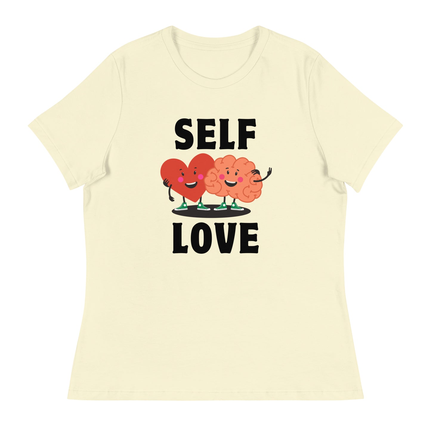 Mental Health Heart Mind Self Love Women's Relaxed T-Shirt