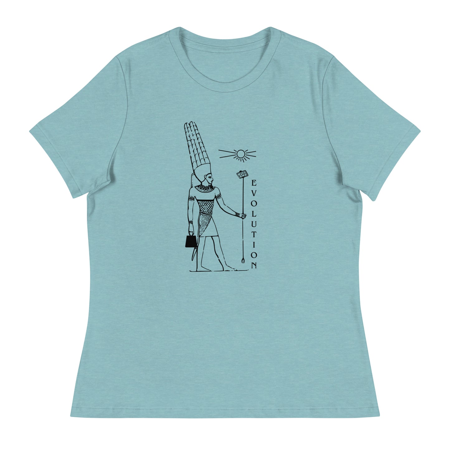 Egyptian Pharaoh Evolution Women's Relaxed T-Shirt