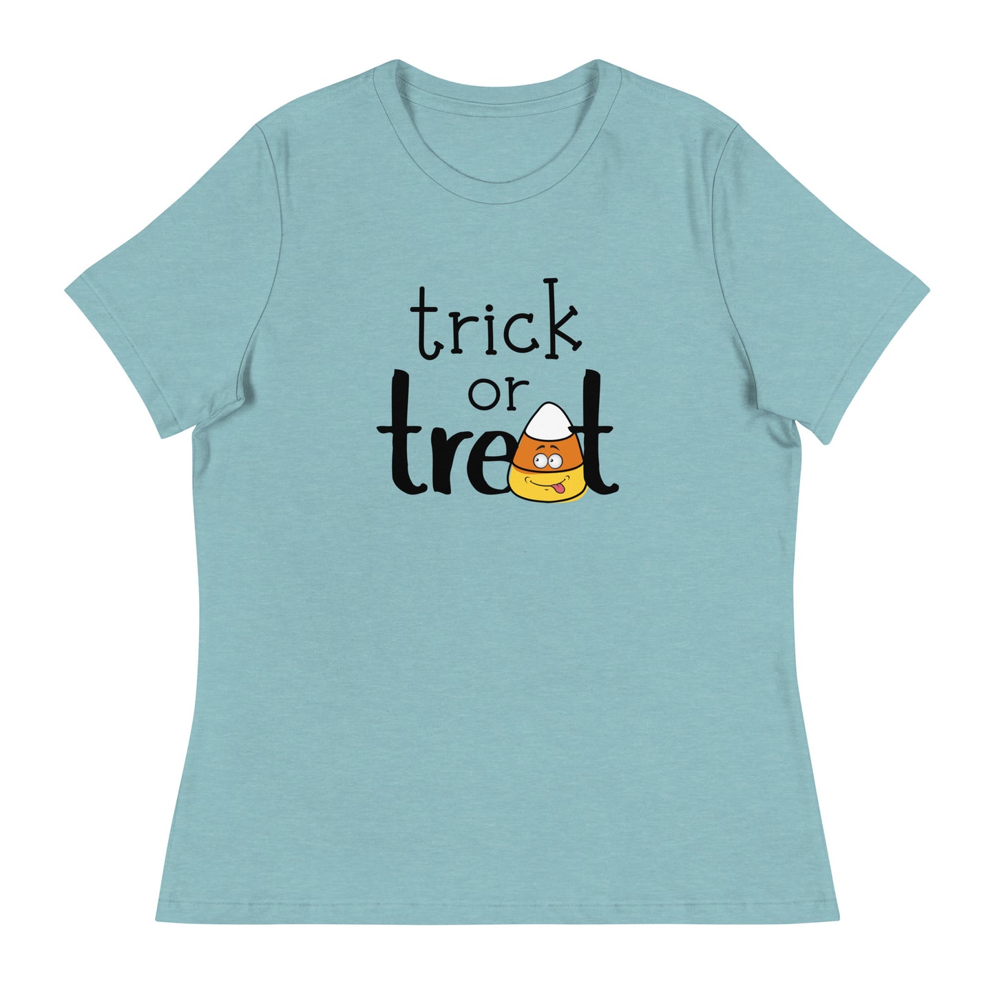 Trick or Treat candy corn Women's Relaxed T-Shirt