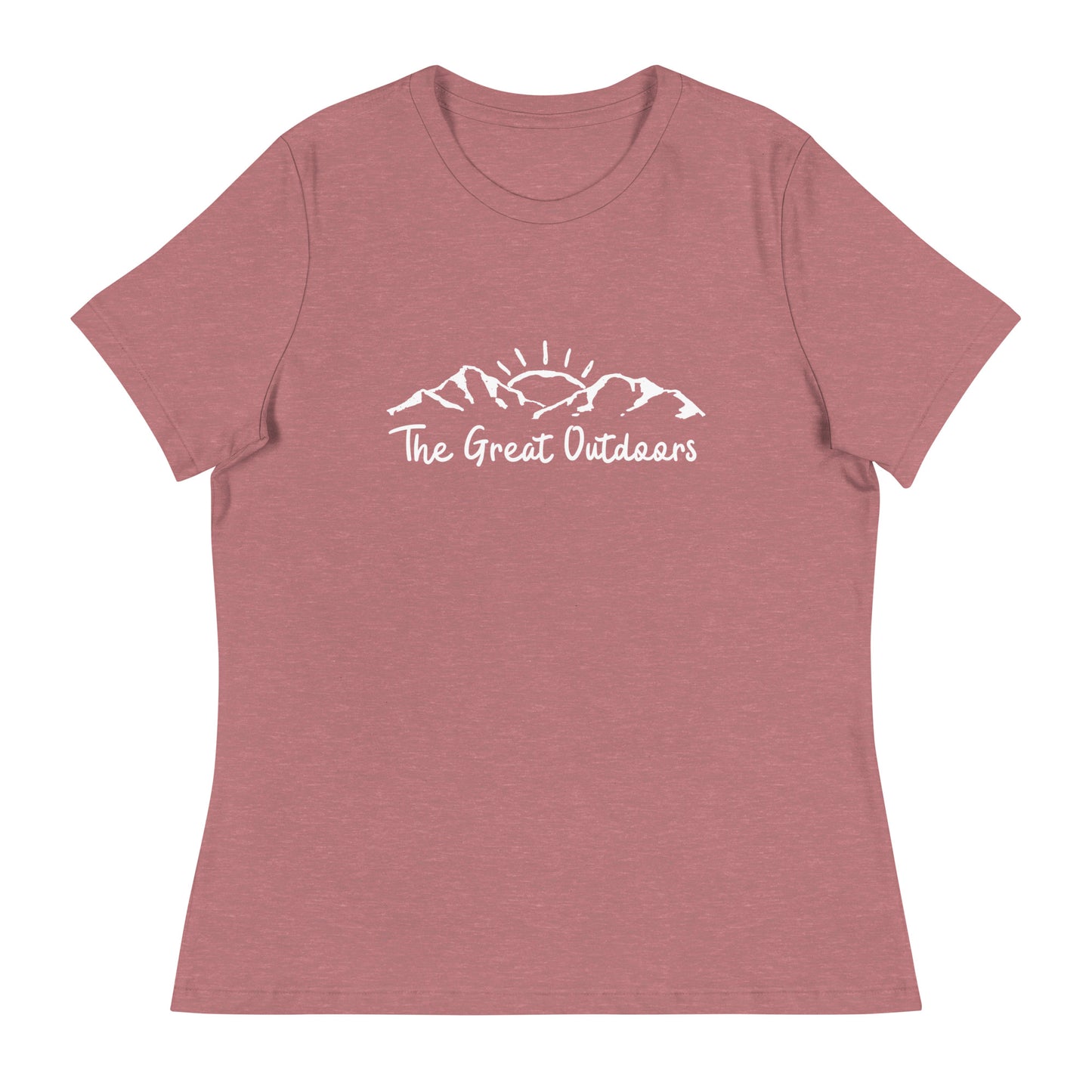 The Great Outdoors Sunshine Mountains Women's Relaxed T-Shirt