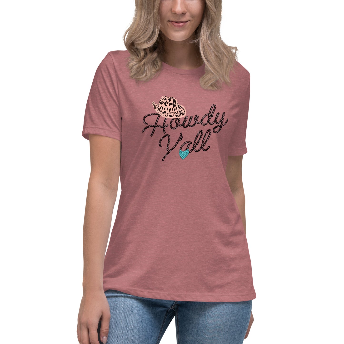 Howdy Y'all Roping Women's Relaxed T-Shirt