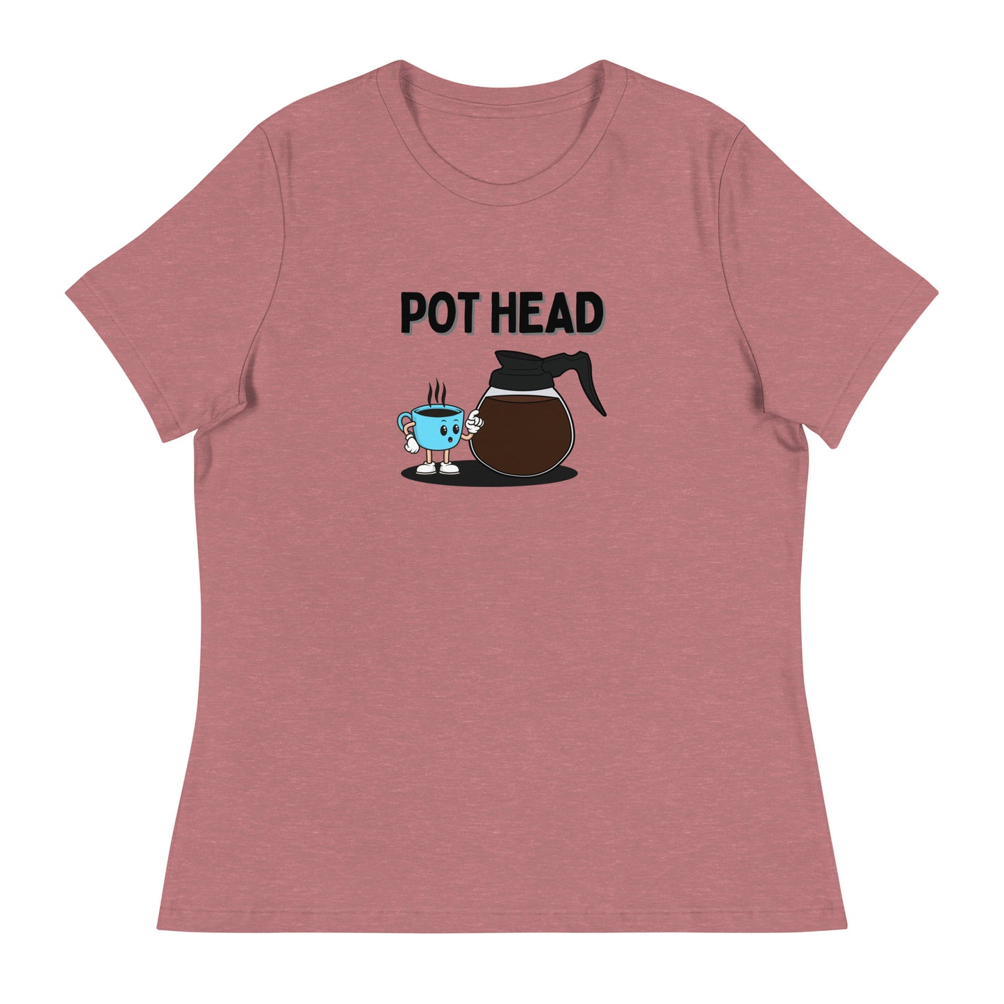 Coffee Pot Head Women's Relaxed T-Shirt
