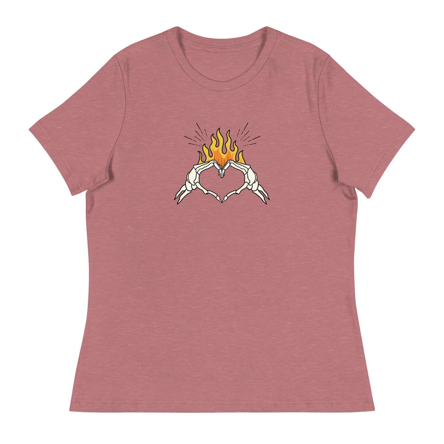 Eternal Flame of Love Women's Relaxed T-Shirt