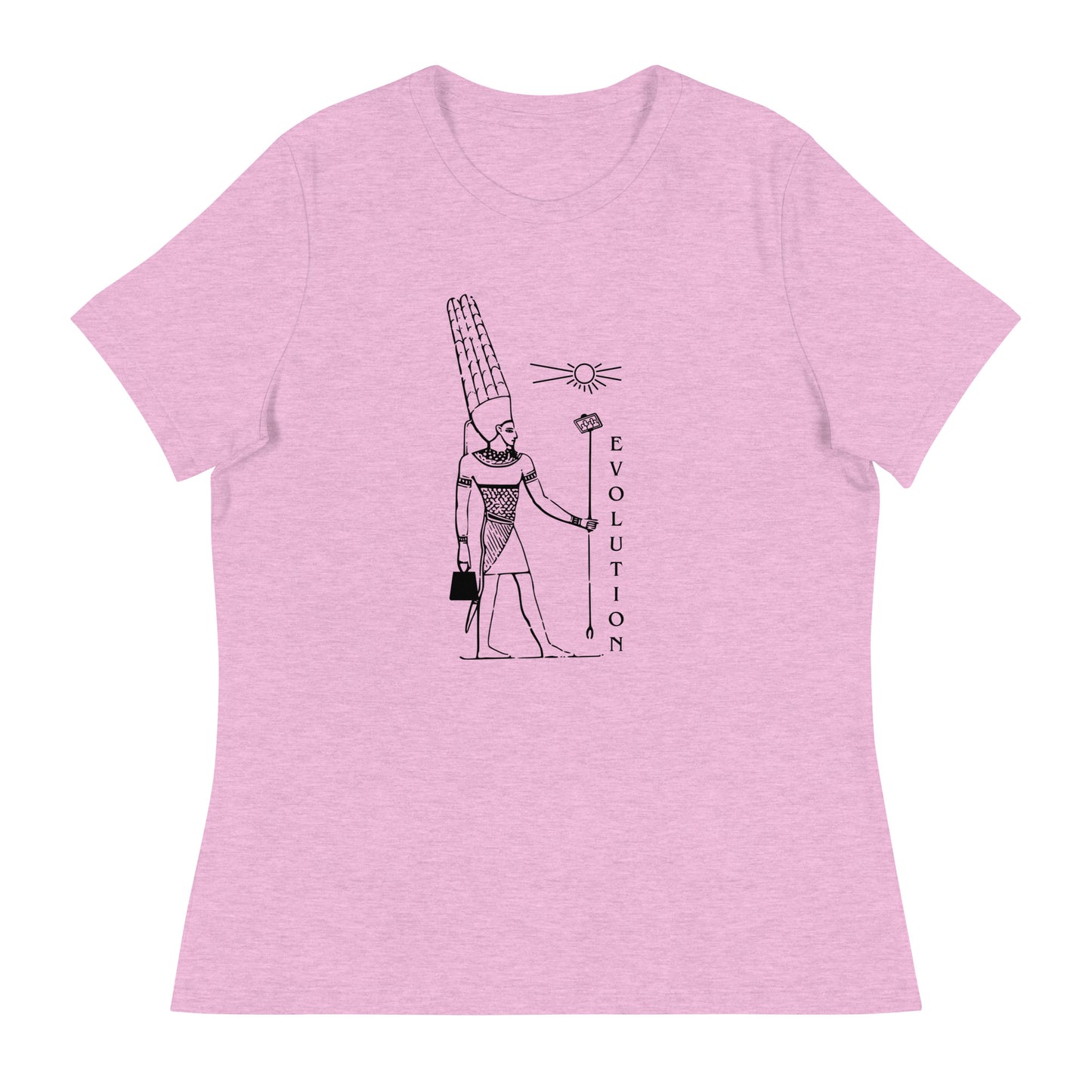 Egyptian Pharaoh Evolution Women's Relaxed T-Shirt