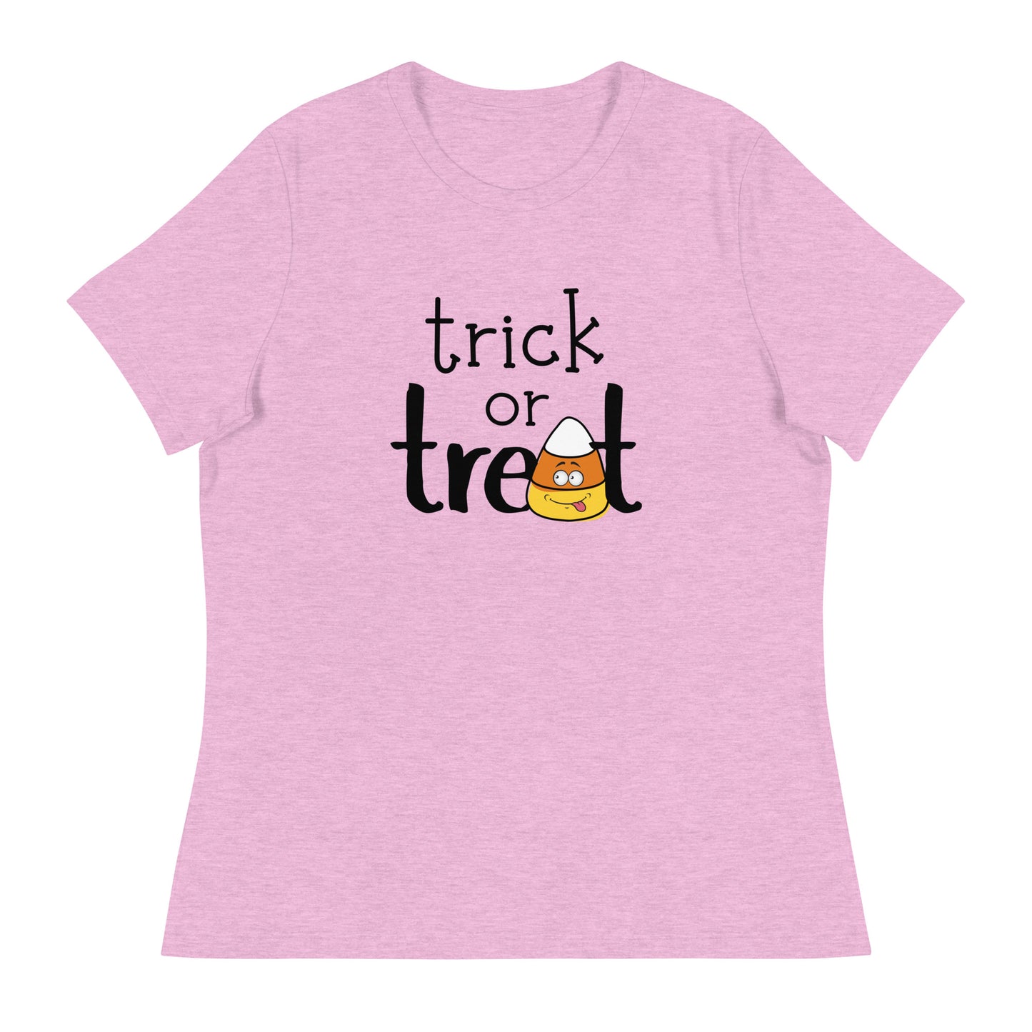 Trick or Treat candy corn Women's Relaxed T-Shirt