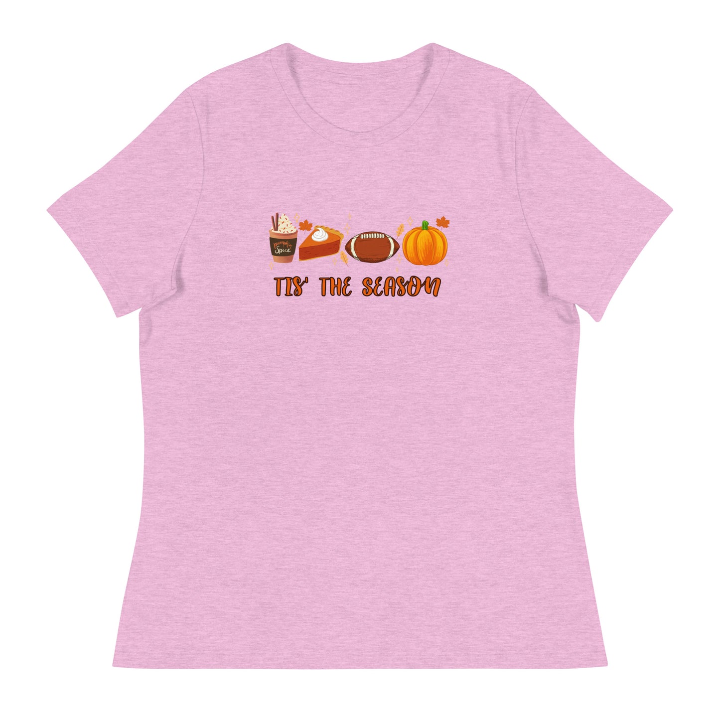 Tis the season Pumpkin Women's Relaxed T-Shirt