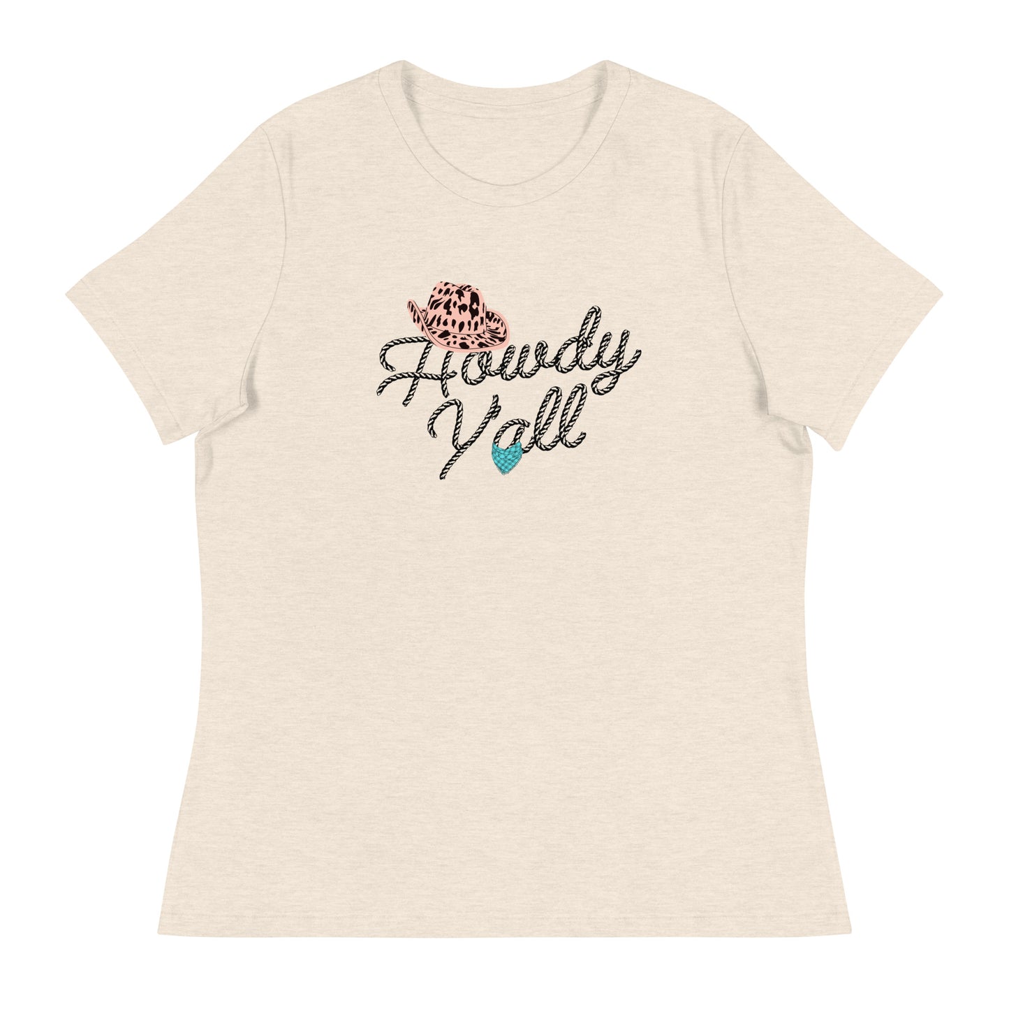 Howdy Y'all Roping Women's Relaxed T-Shirt