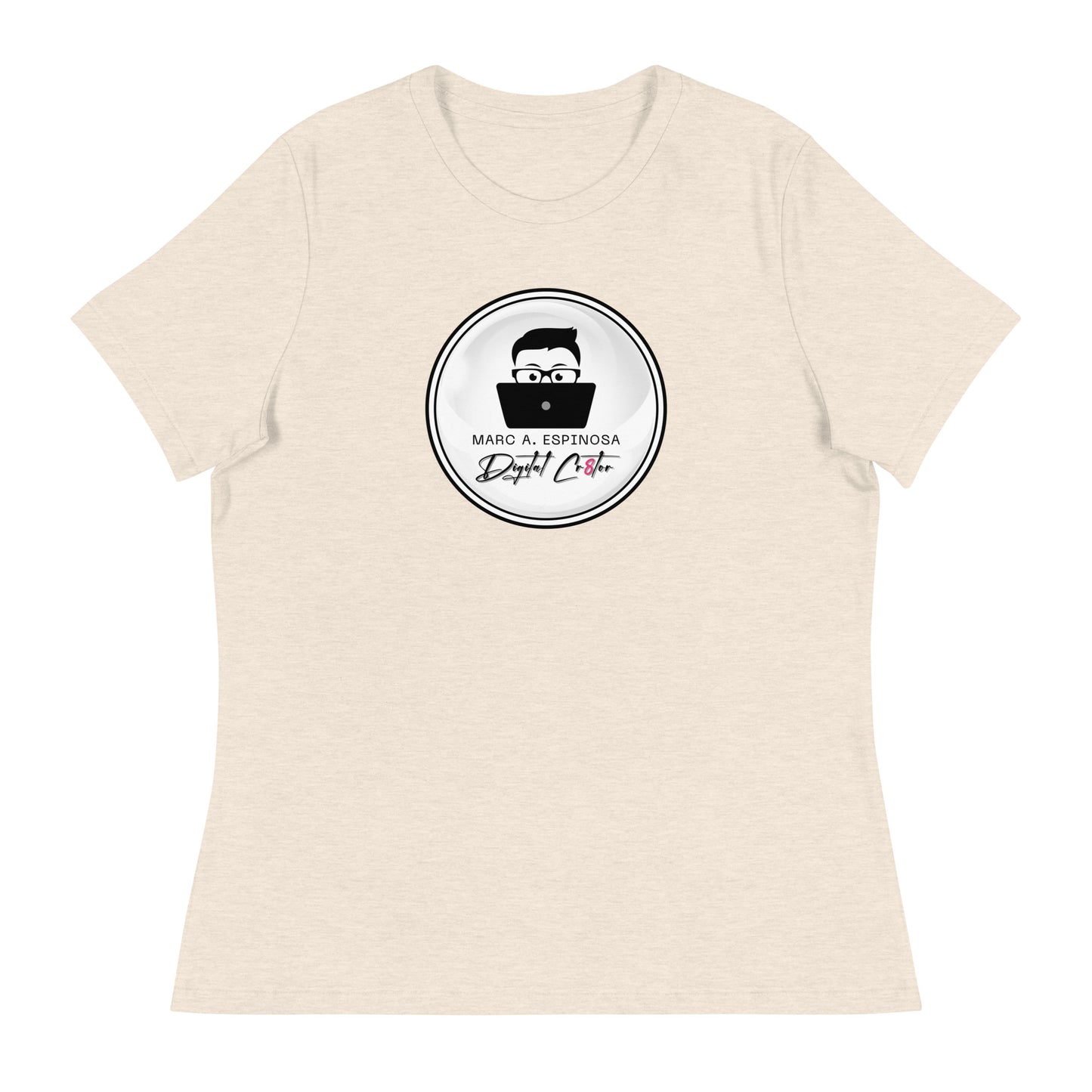 Digital Cr8tor Logo Women's Relaxed T-Shirt