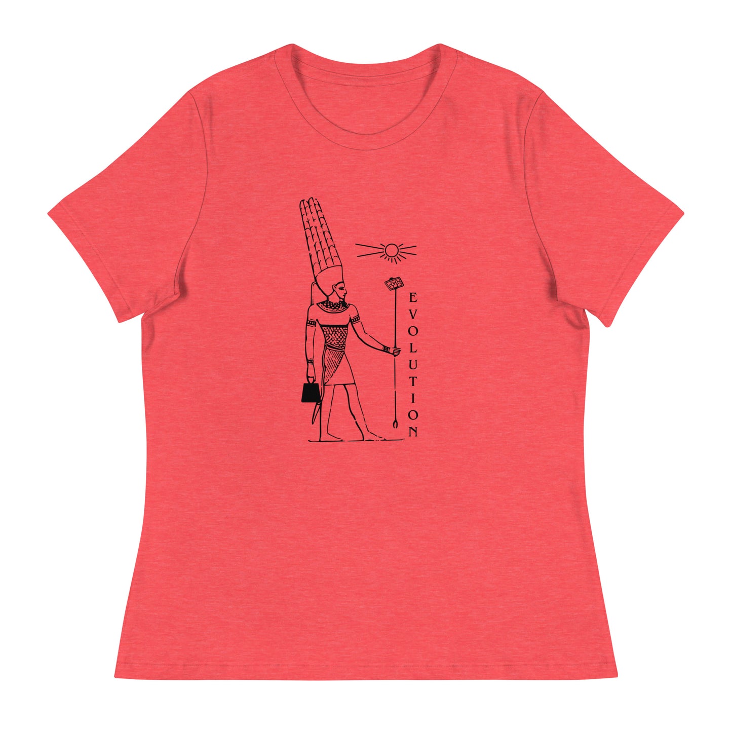 Egyptian Pharaoh Evolution Women's Relaxed T-Shirt
