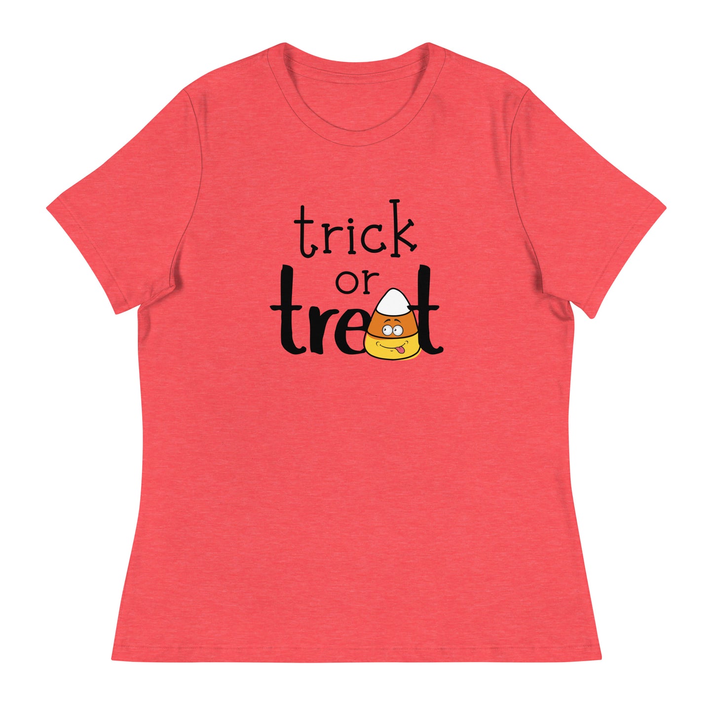 Trick or Treat candy corn Women's Relaxed T-Shirt