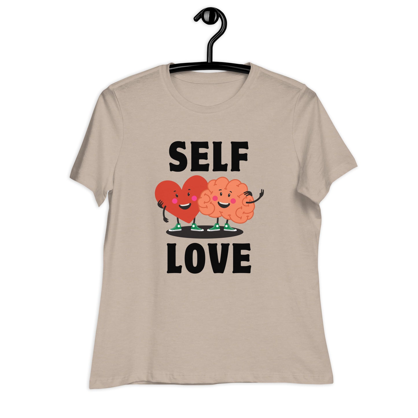 Mental Health Heart Mind Self Love Women's Relaxed T-Shirt