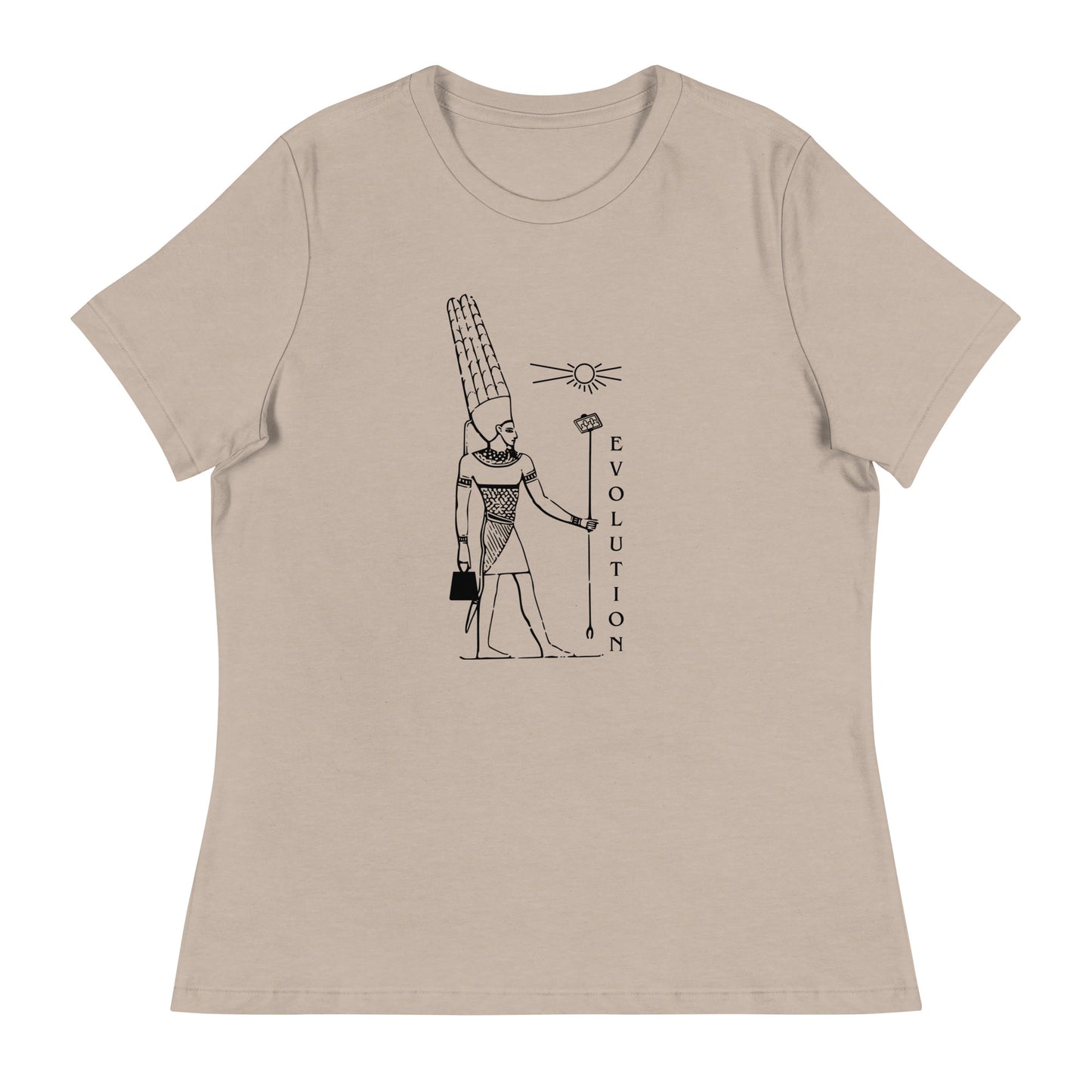 Egyptian Pharaoh Evolution Women's Relaxed T-Shirt