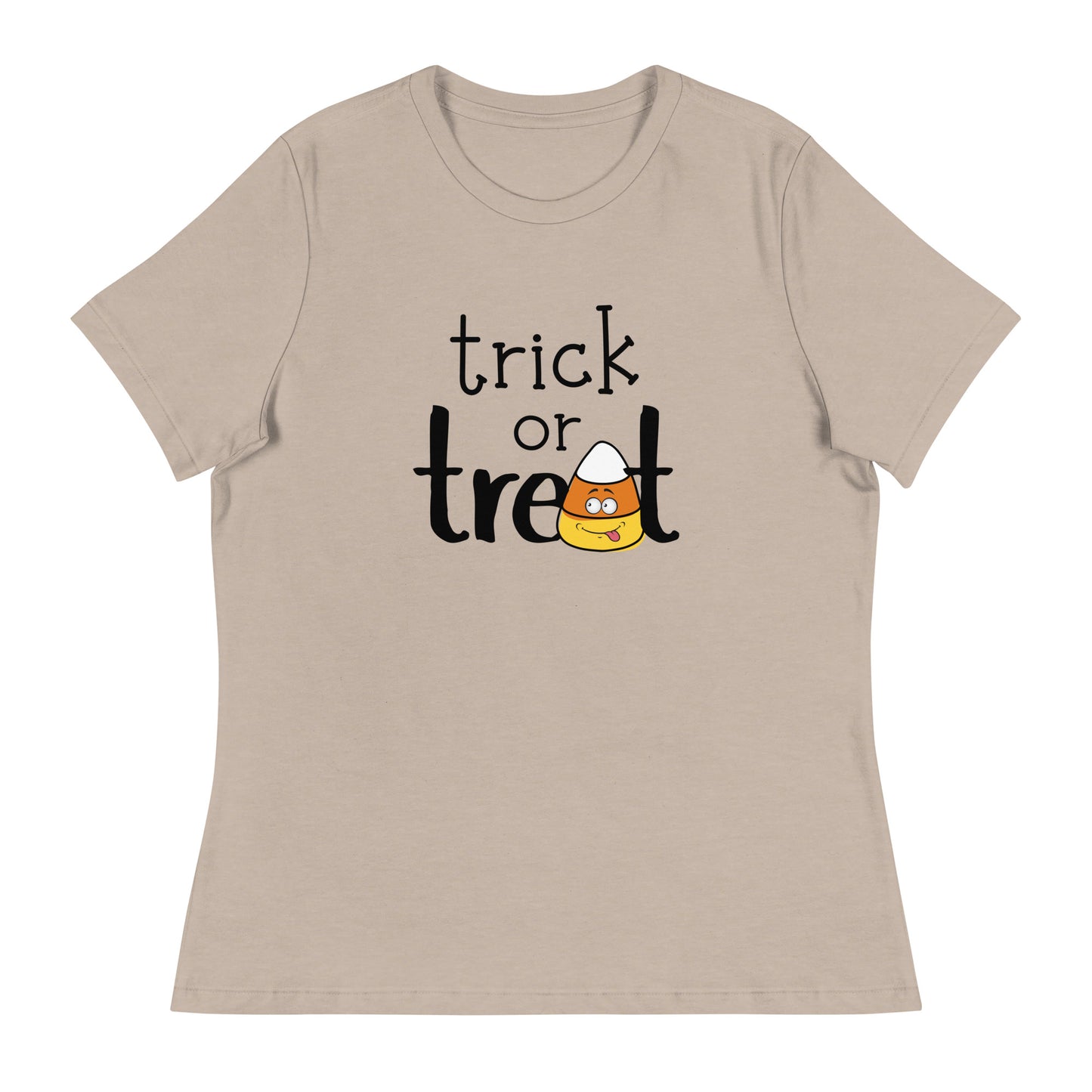 Trick or Treat candy corn Women's Relaxed T-Shirt