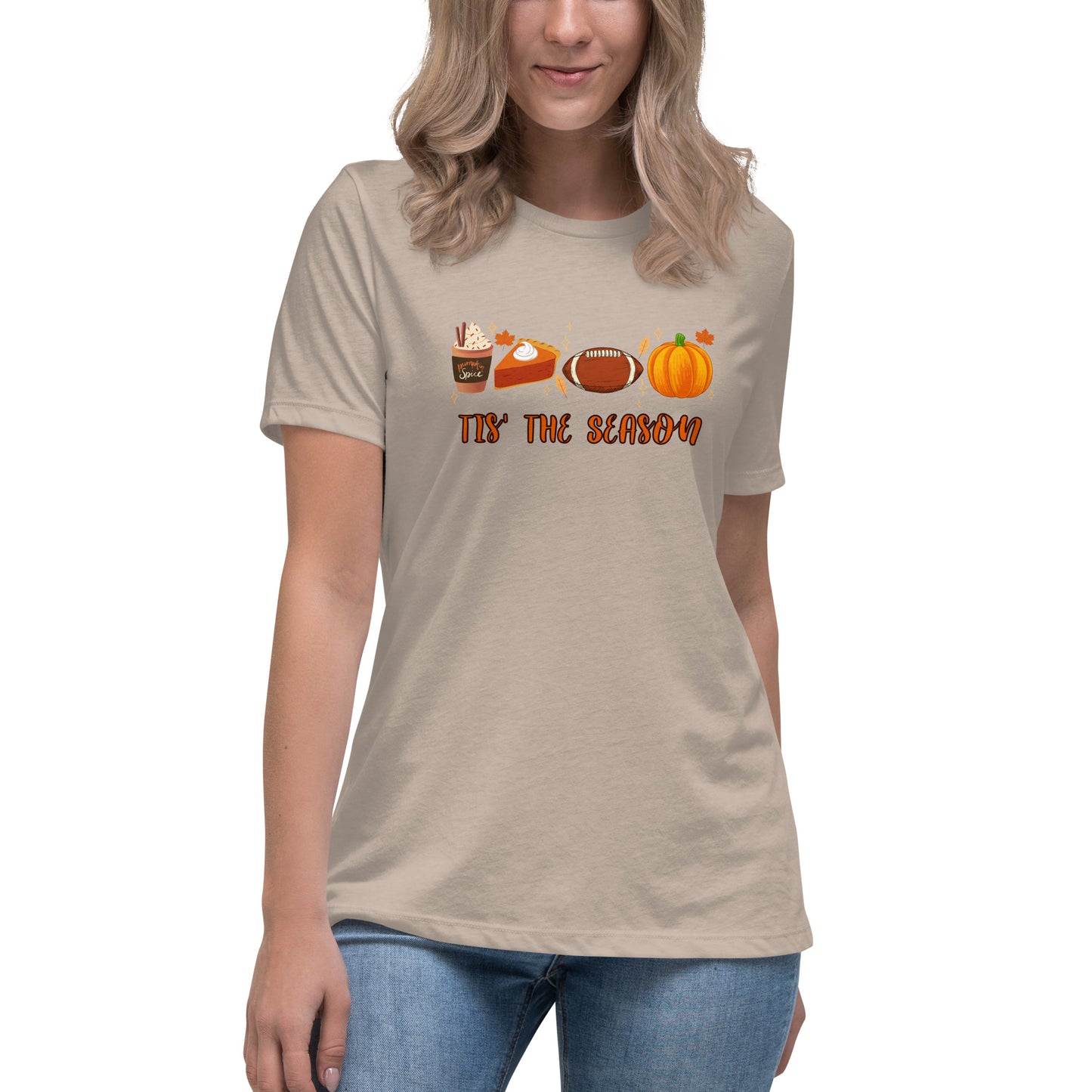 Tis the season Pumpkin Women's Relaxed T-Shirt