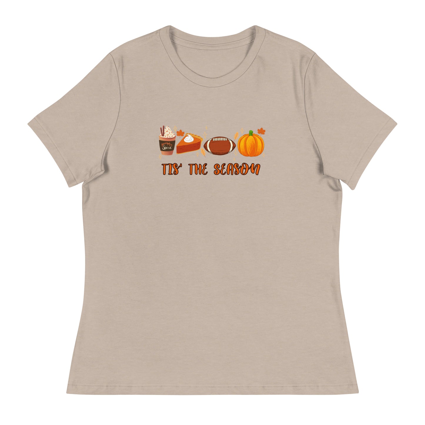Tis the season Pumpkin Women's Relaxed T-Shirt