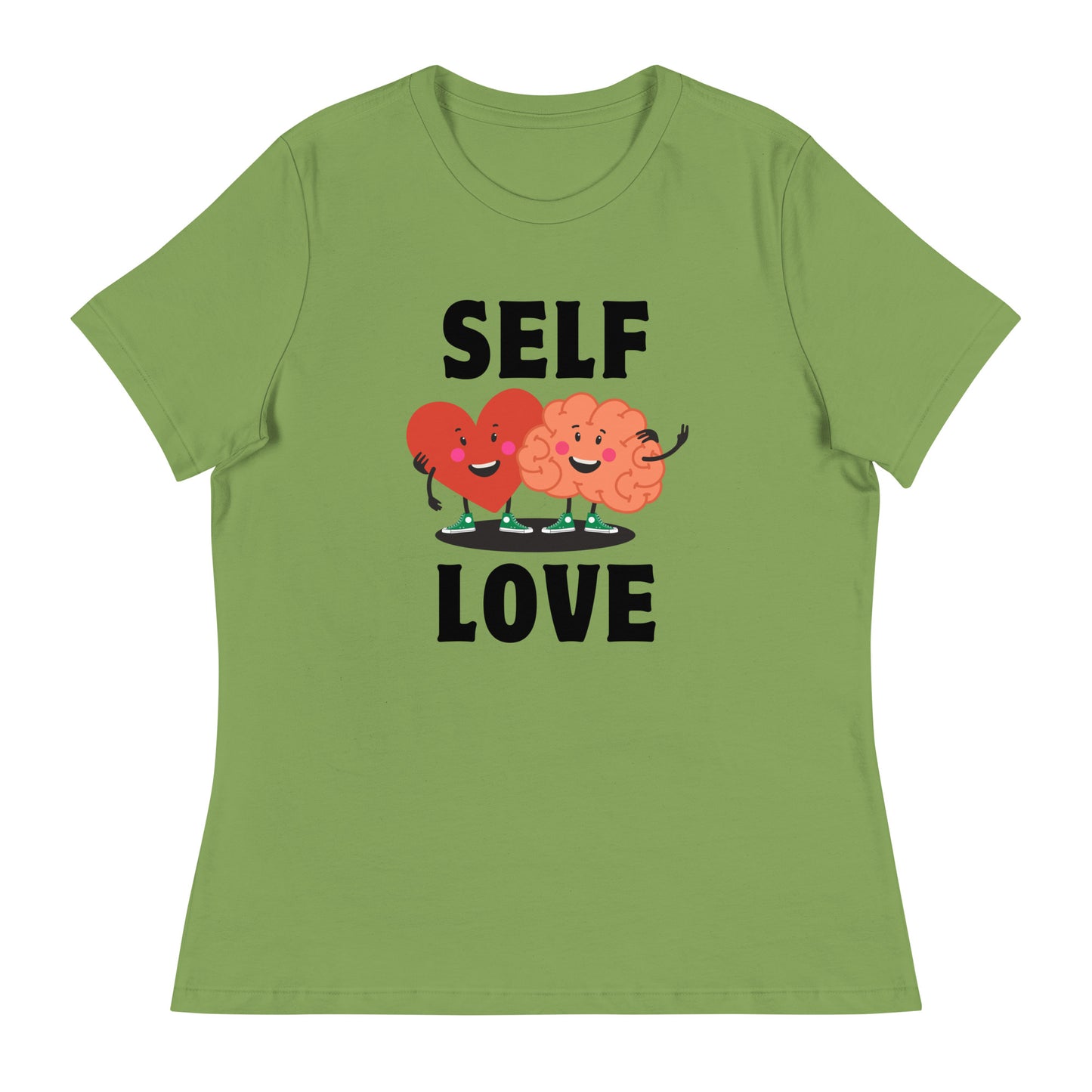 Mental Health Heart Mind Self Love Women's Relaxed T-Shirt
