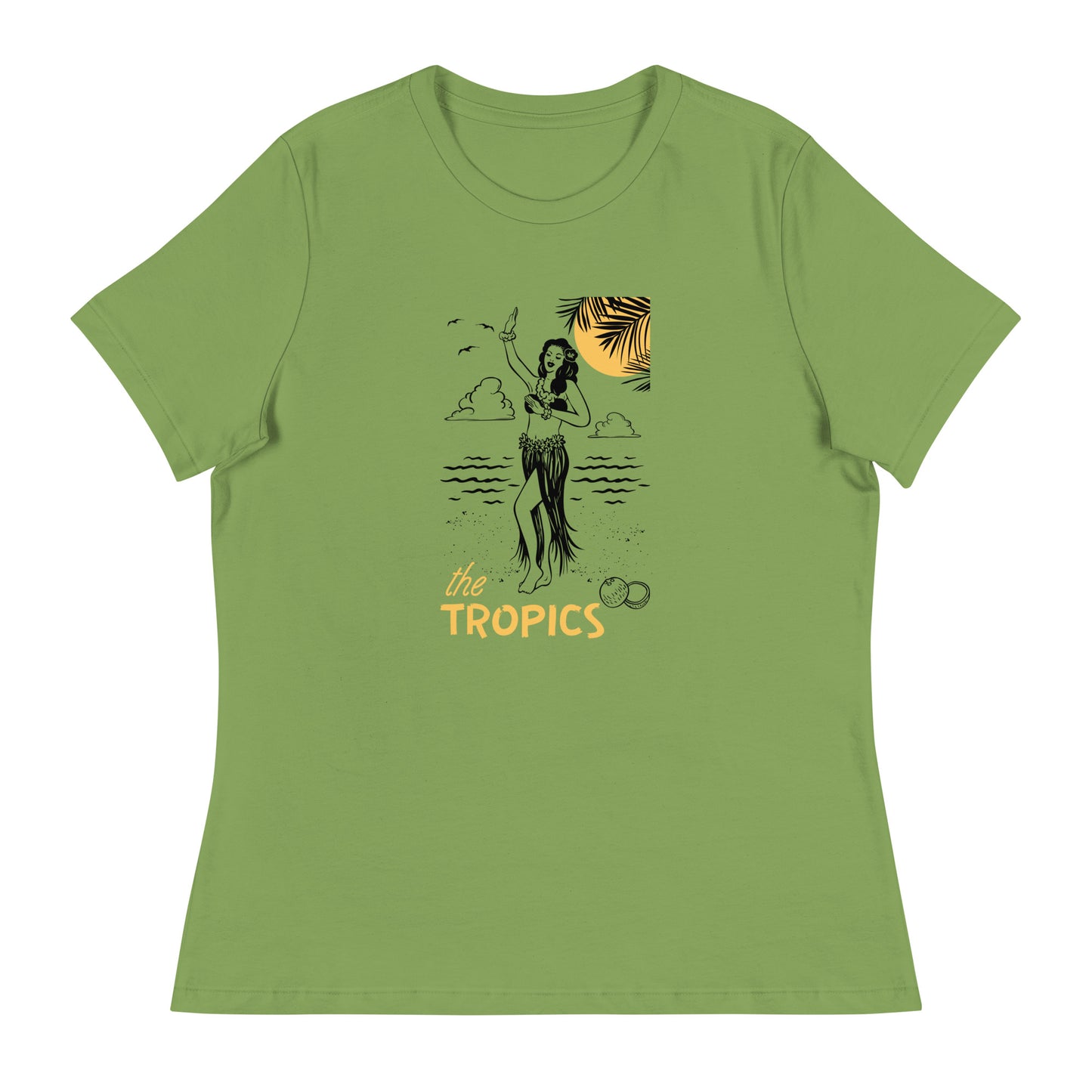 The TROPICS - Paradise Awaits Women's Relaxed T-Shirt