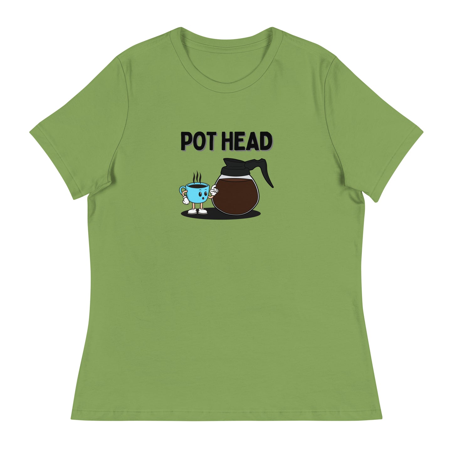 Coffee Pot Head Women's Relaxed T-Shirt