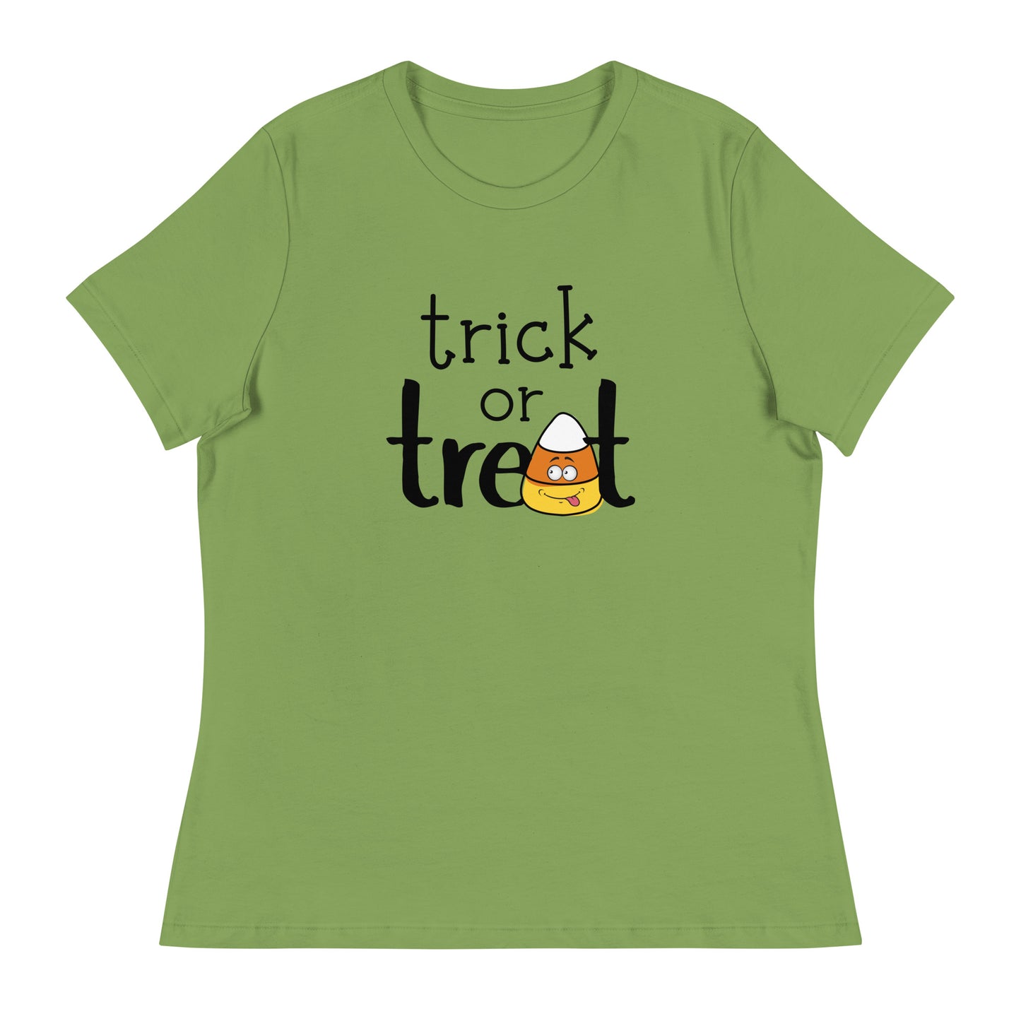 Trick or Treat candy corn Women's Relaxed T-Shirt