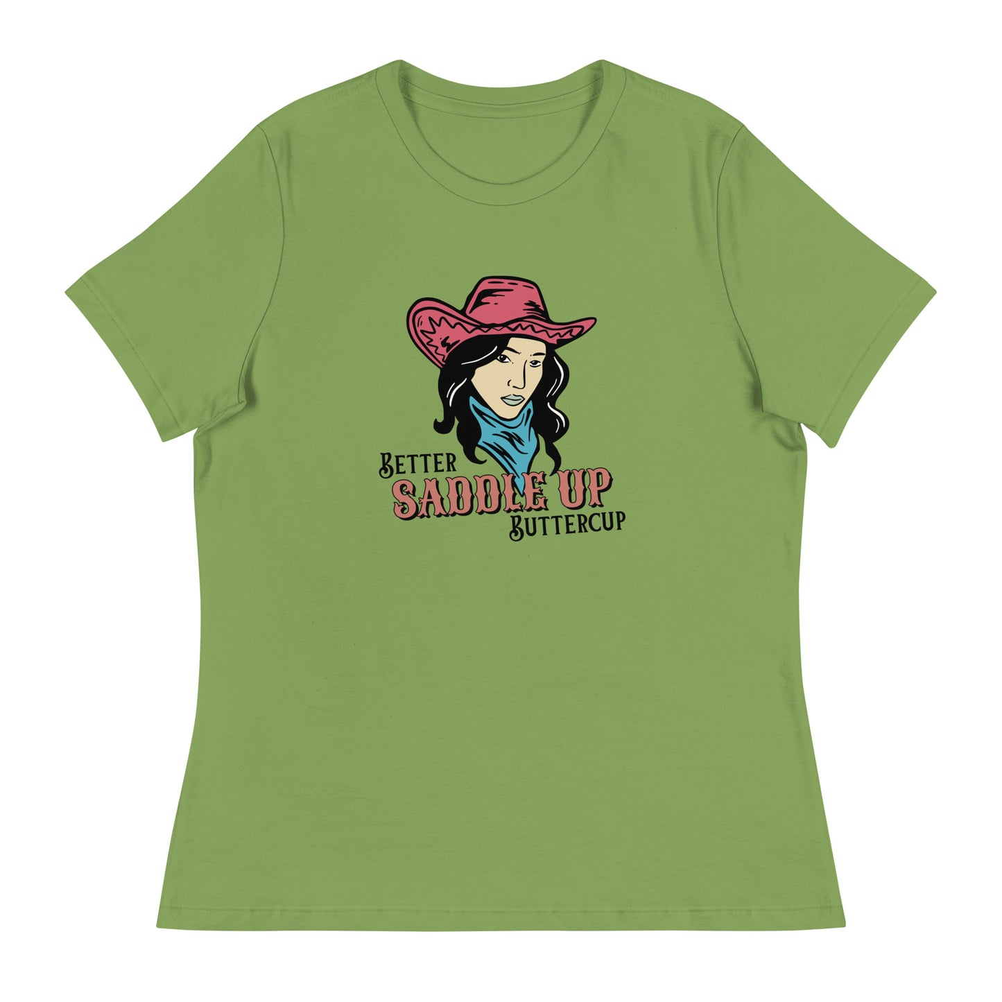 Better SADDLE UP Buttercup Women's Relaxed T-Shirt