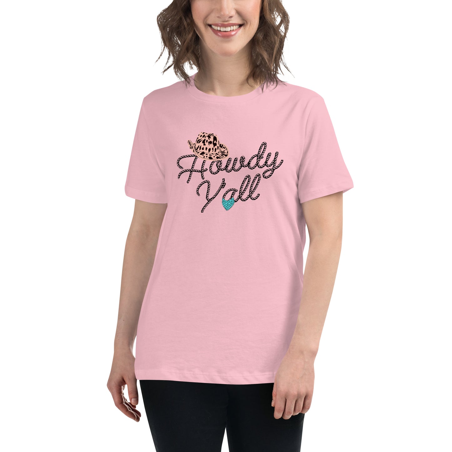 Howdy Y'all Roping Women's Relaxed T-Shirt