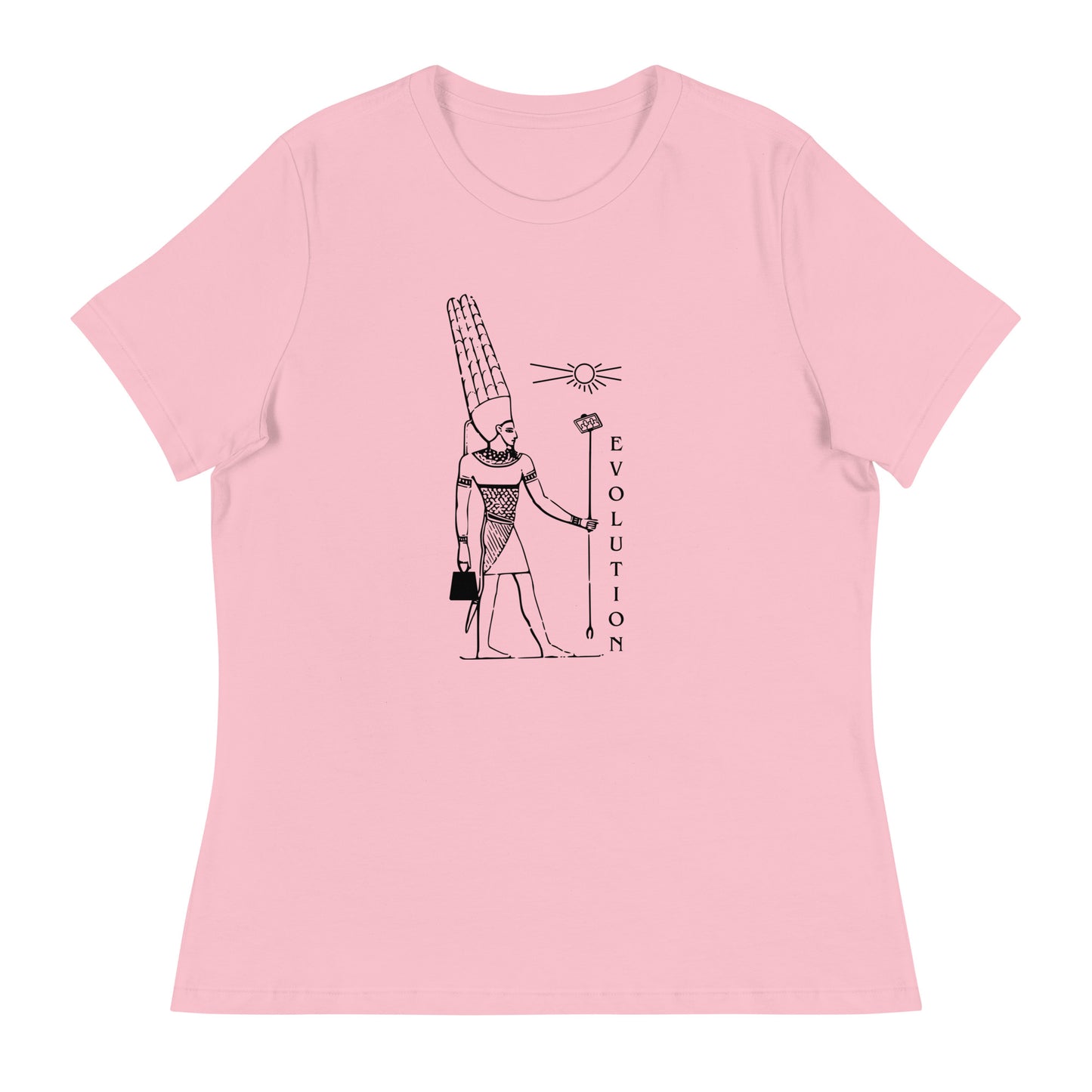 Egyptian Pharaoh Evolution Women's Relaxed T-Shirt