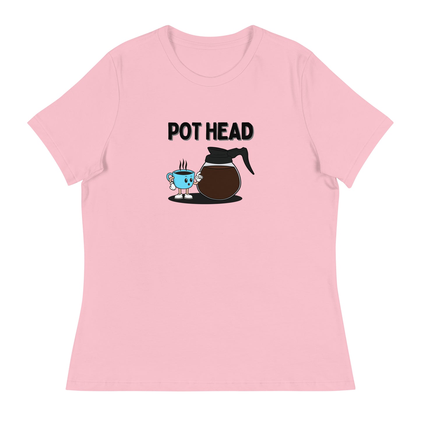 Coffee Pot Head Women's Relaxed T-Shirt