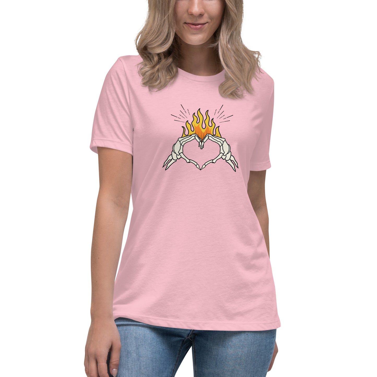Eternal Flame of Love Women's Relaxed T-Shirt