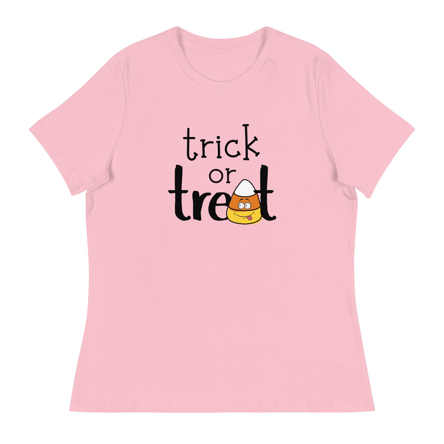 Trick or Treat candy corn Women's Relaxed T-Shirt
