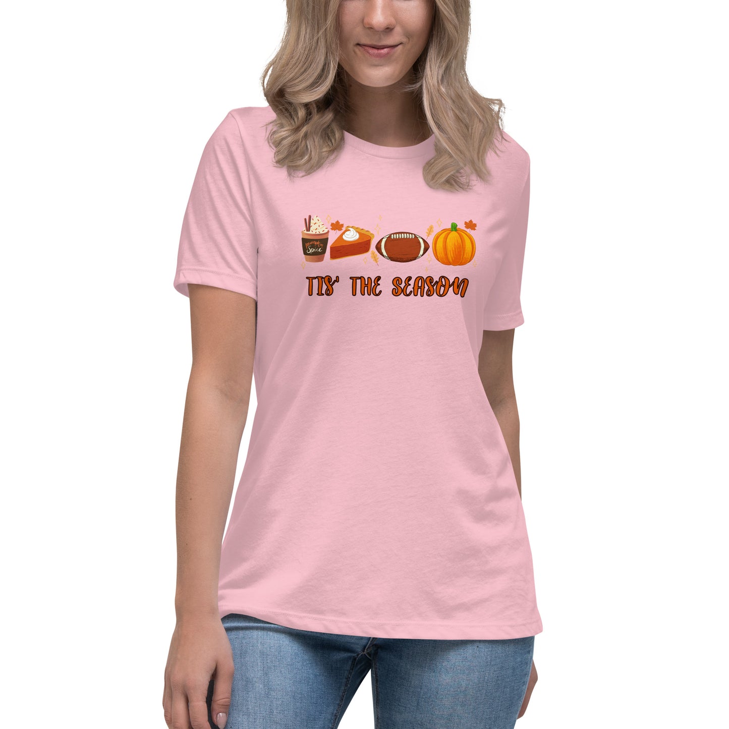 Tis the season Pumpkin Women's Relaxed T-Shirt