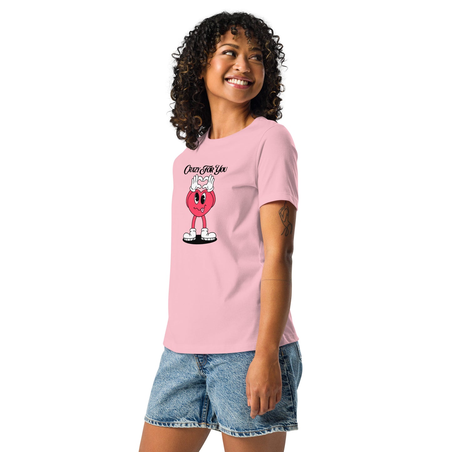 Crazy For You Valentines Women's Relaxed T-Shirt