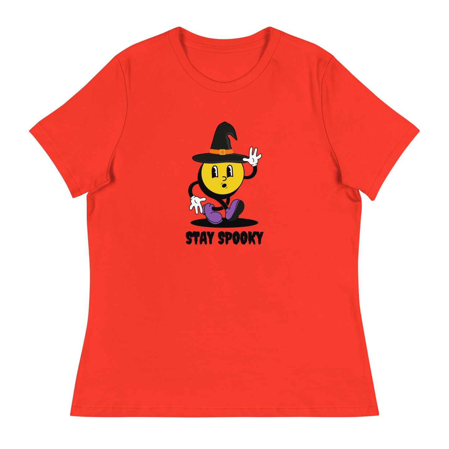 Stay Spooky Smiley Women's Relaxed T-Shirt