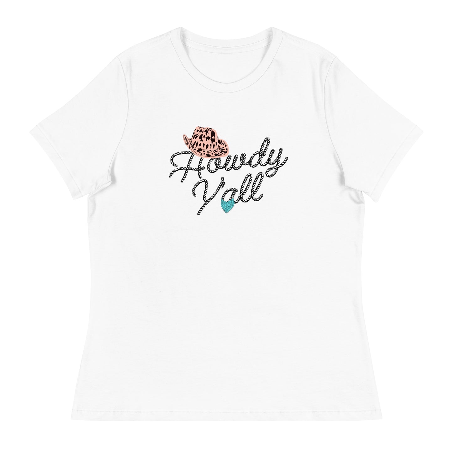 Howdy Y'all Roping Women's Relaxed T-Shirt