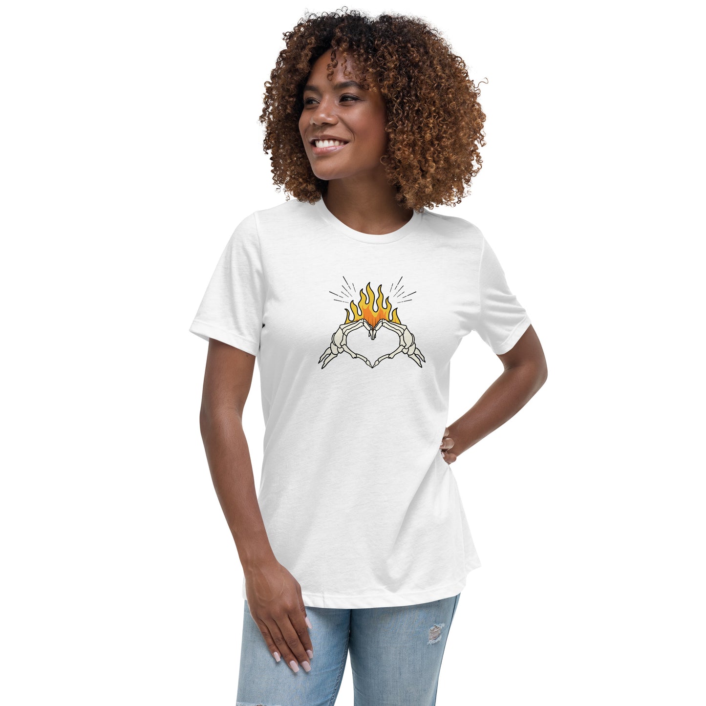 Eternal Flame of Love Women's Relaxed T-Shirt
