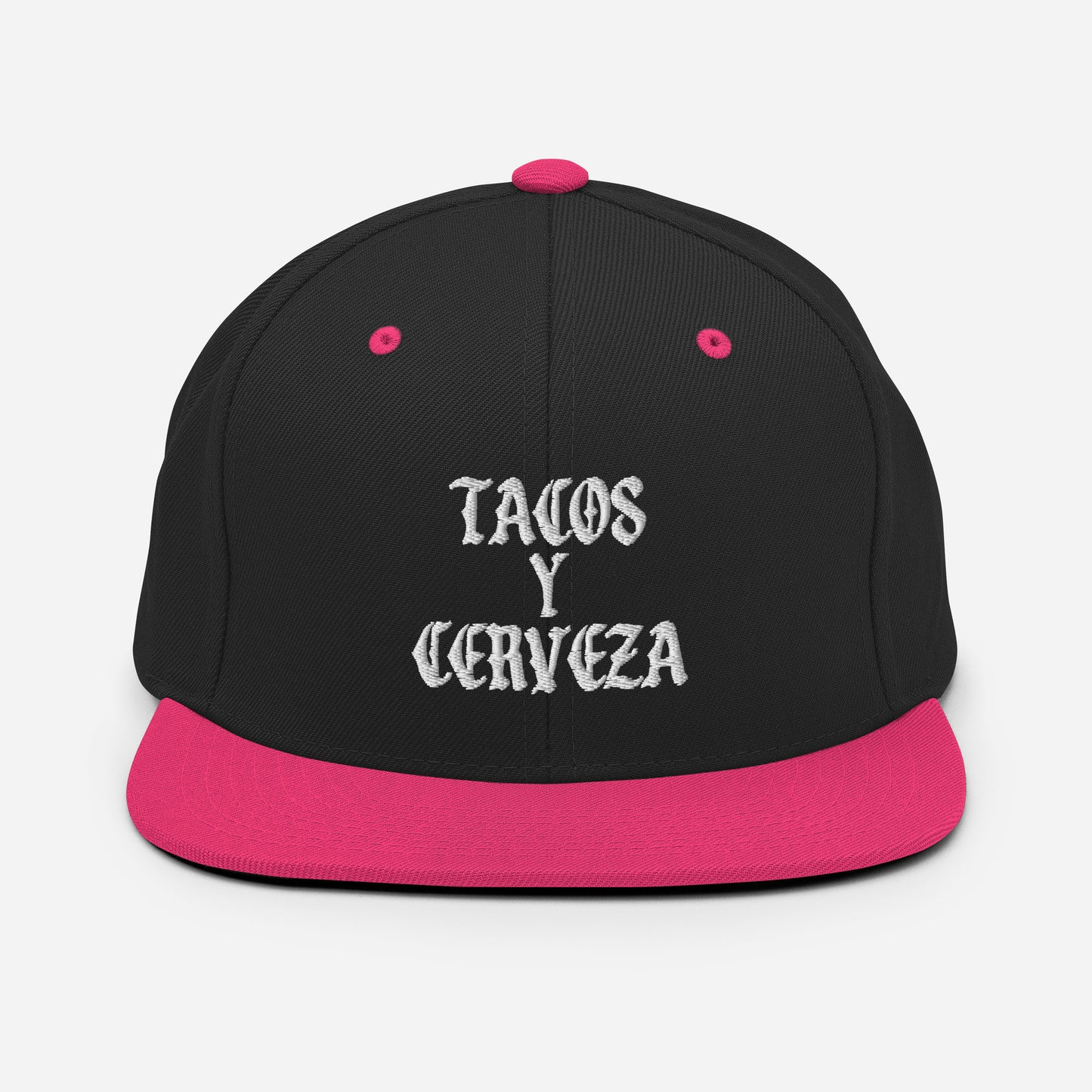 Tacos Y Cerveza Snapback Hat