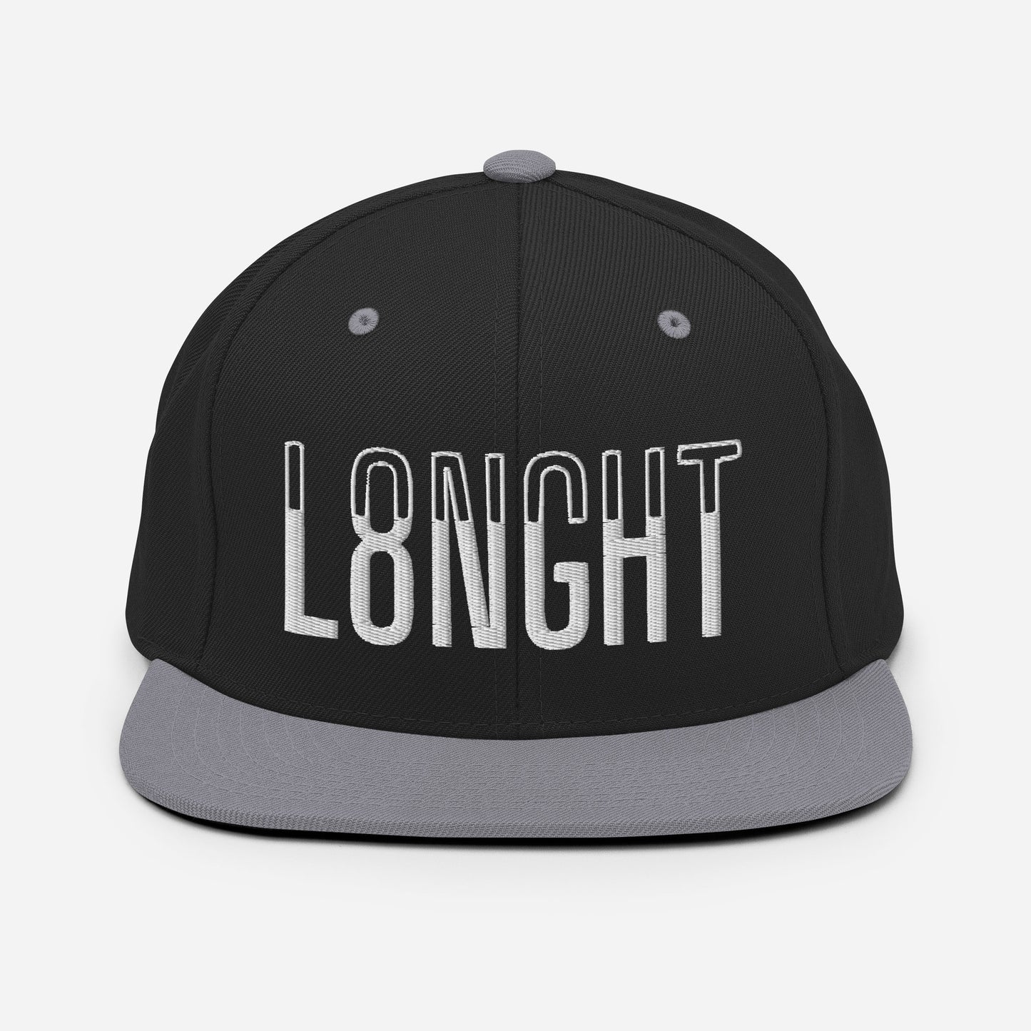 L8NGHT Logo Snapback Hat
