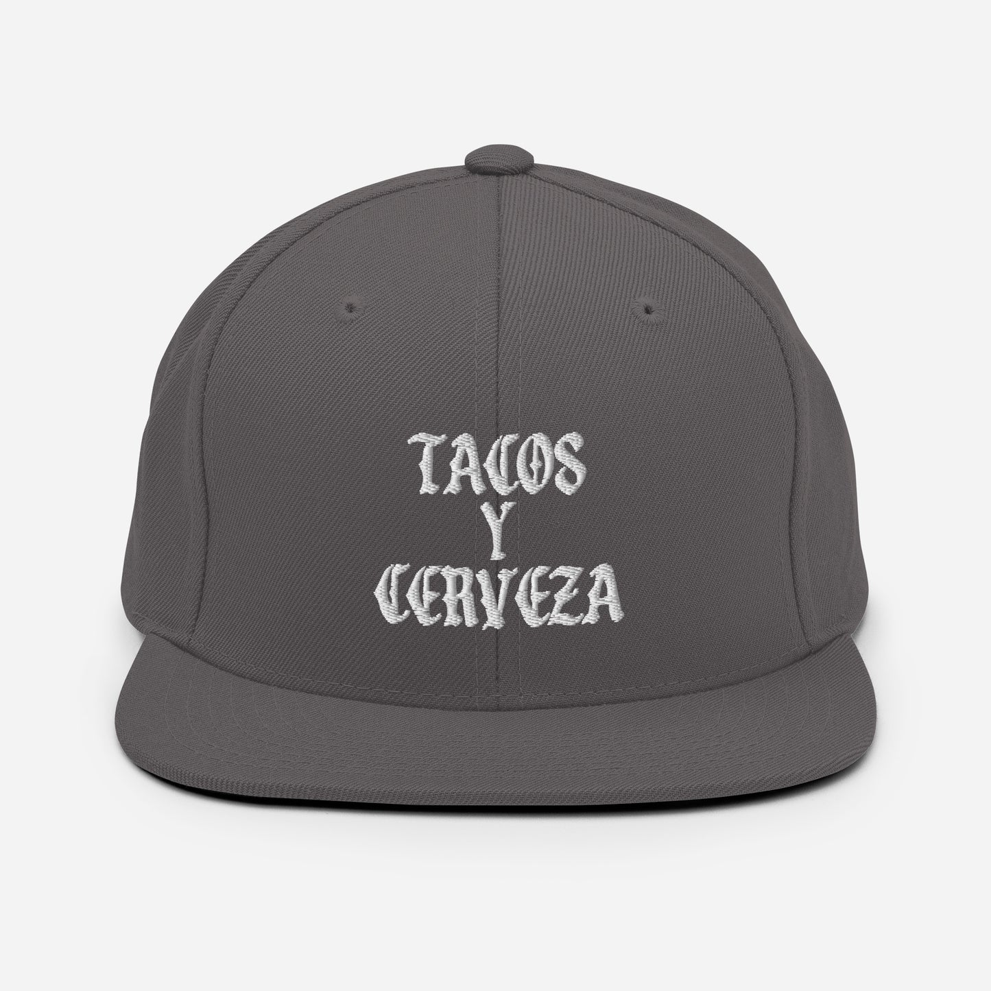 Tacos Y Cerveza Snapback Hat