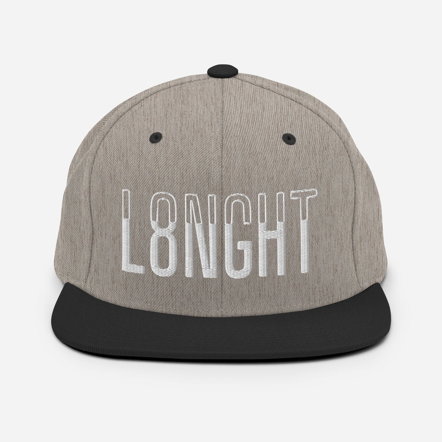 L8NGHT Logo Snapback Hat
