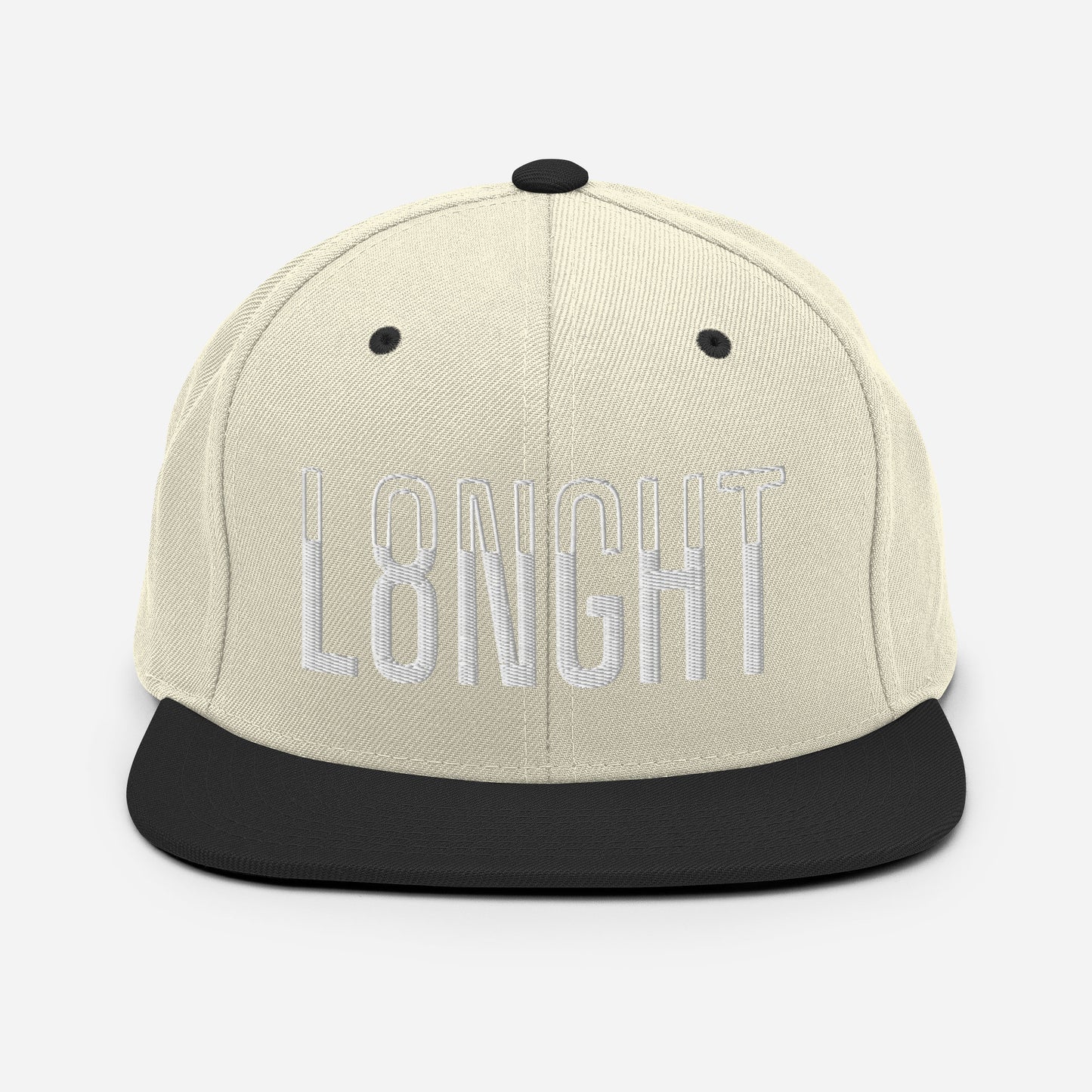L8NGHT Logo Snapback Hat
