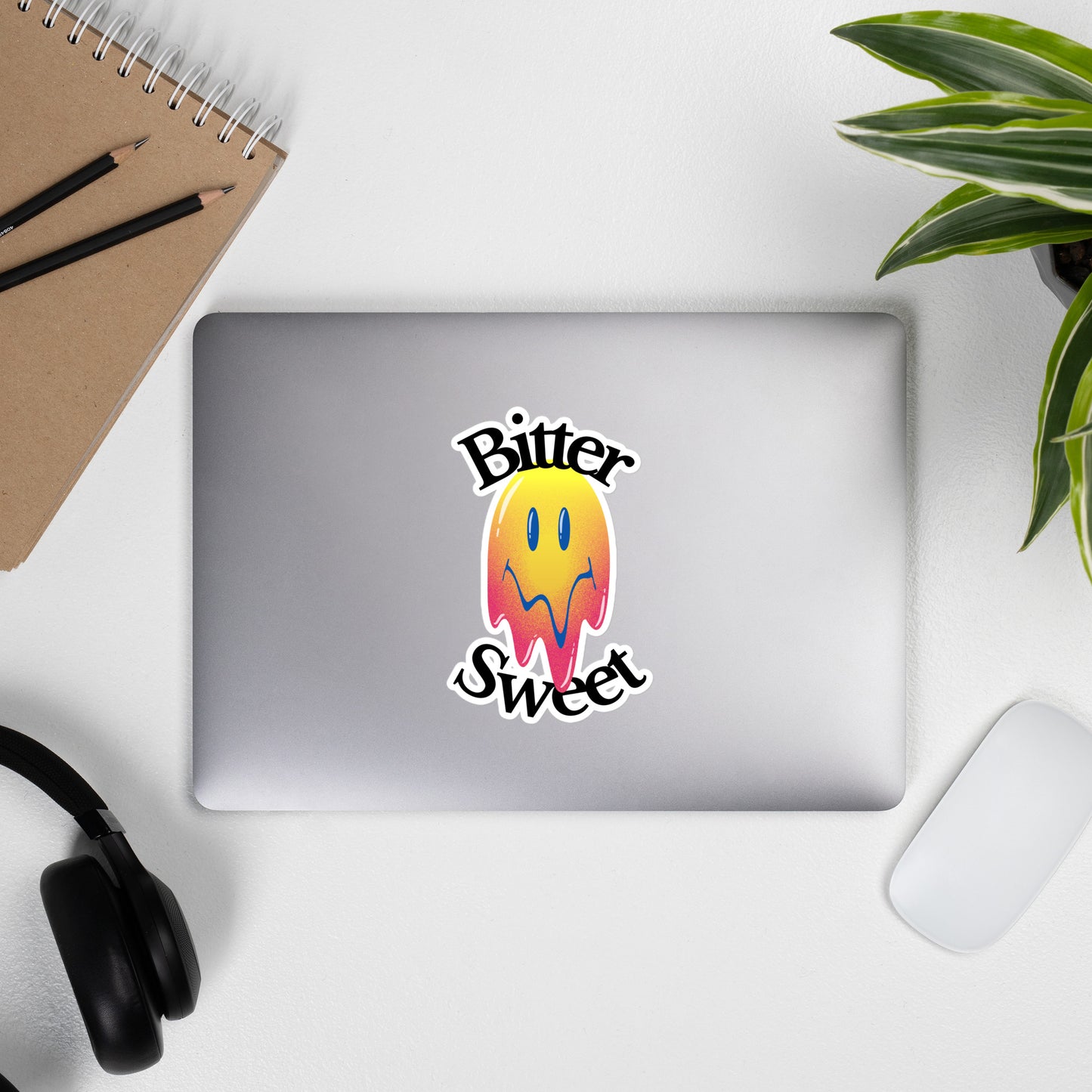 Bitter Sweet Smiley Bubble-free stickers
