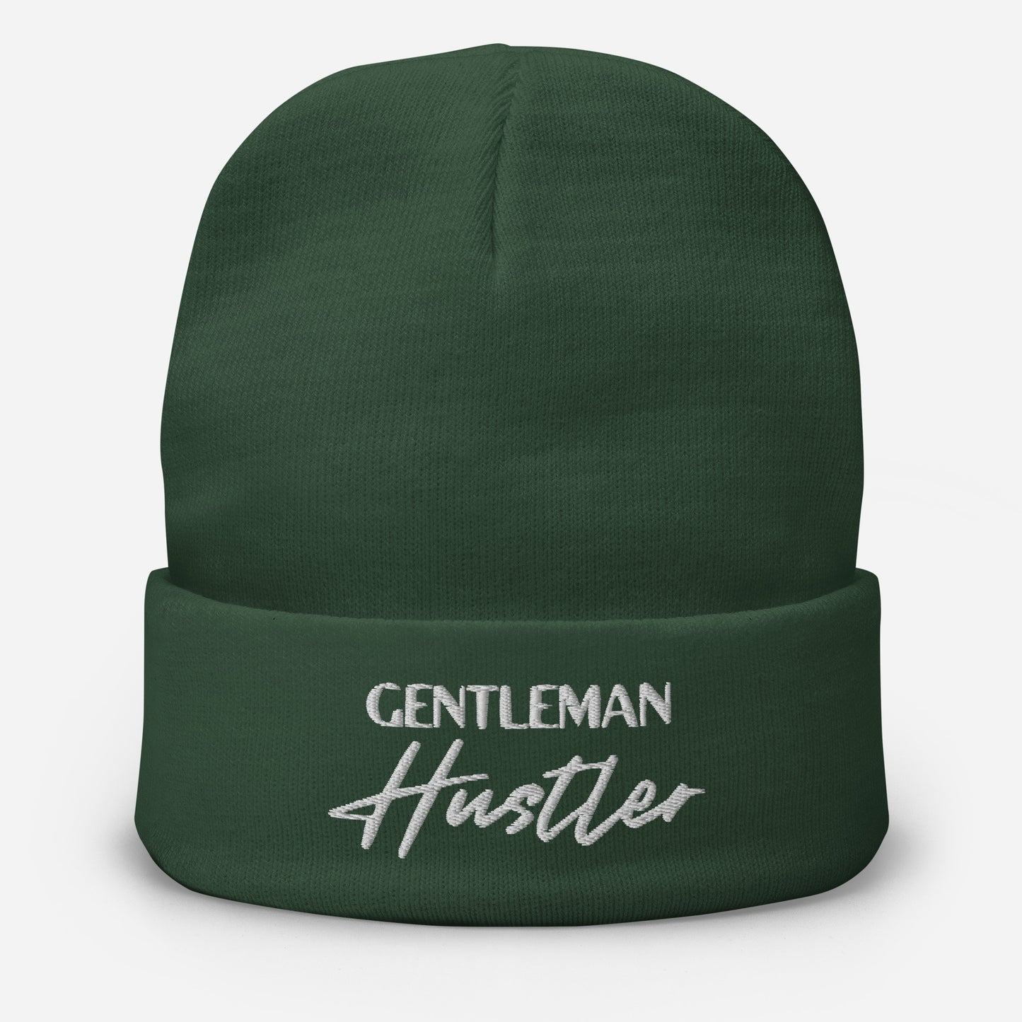 Gentleman Hustler Embroidered Beanie