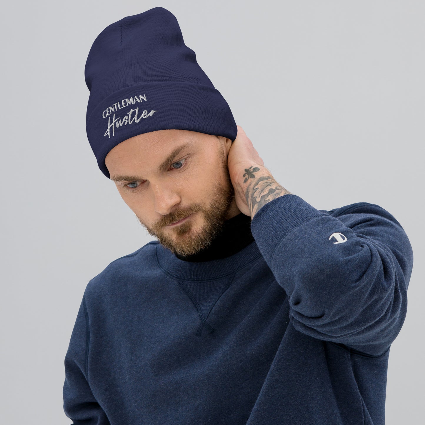 Gentleman Hustler Embroidered Beanie