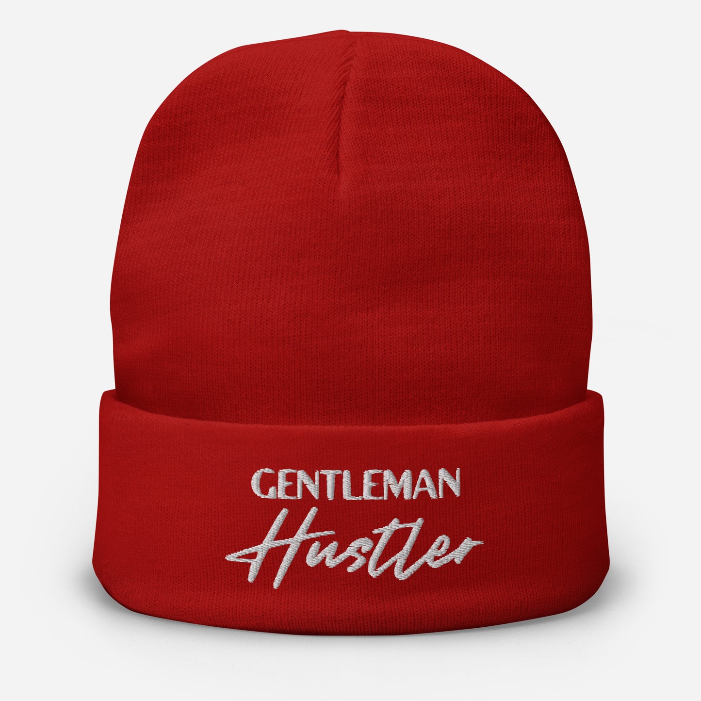 Gentleman Hustler Embroidered Beanie