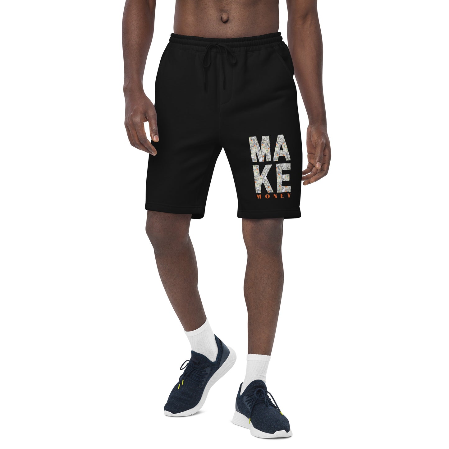 MAKE Money Cash Flow Men's fleece shorts