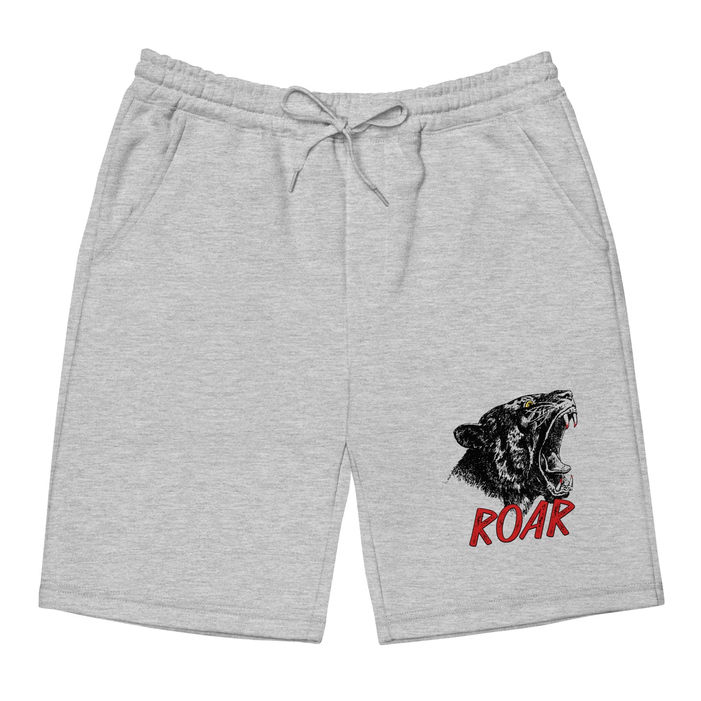 Panther Roar - King of the jungle Men's fleece shorts