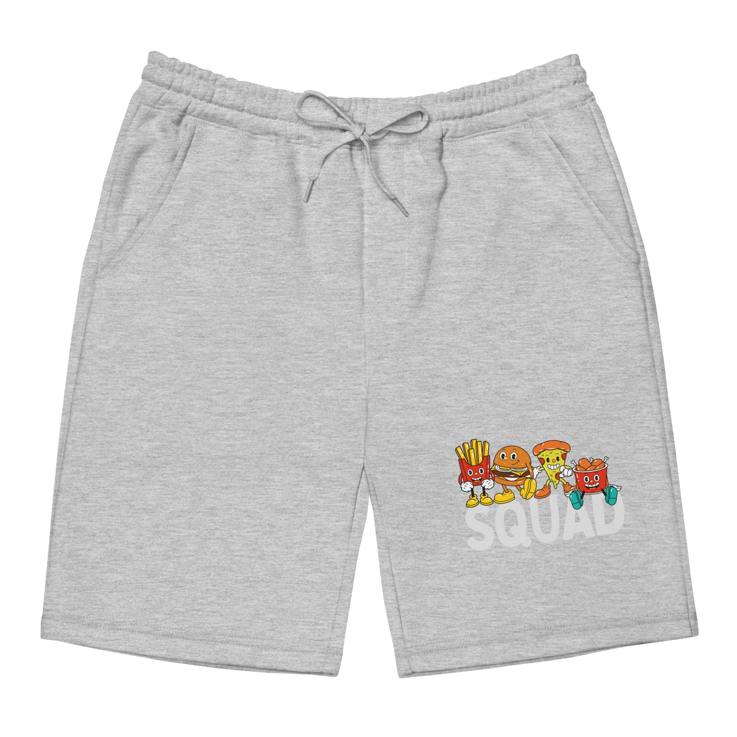 Fast Food Squad - Let's eat! Men's fleece shorts