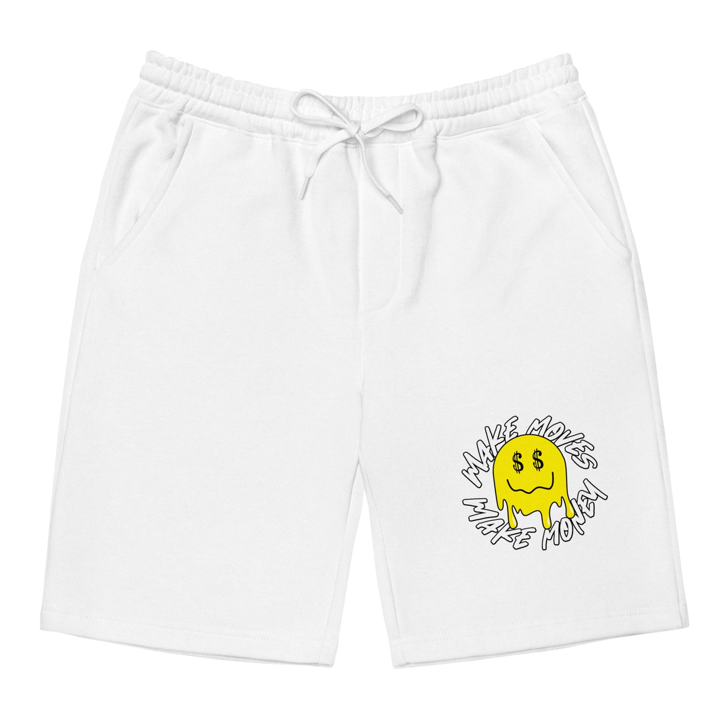 Smile - Make Moves Make Money Men's fleece shorts