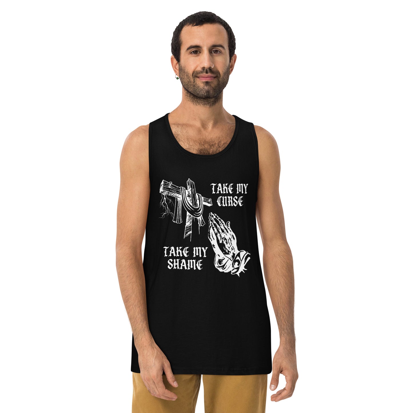Savior of Sinners Men’s premium tank top