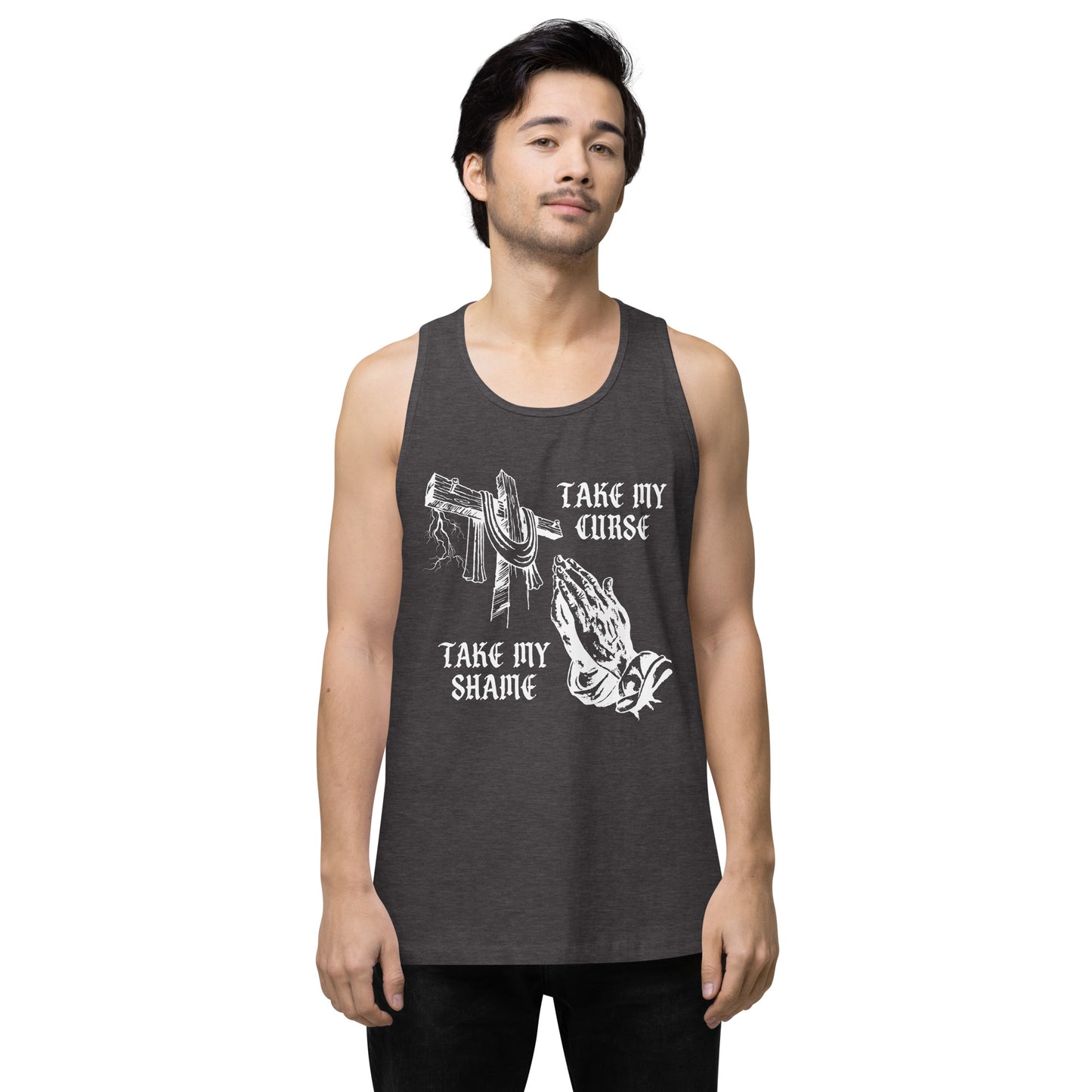 Savior of Sinners Men’s premium tank top